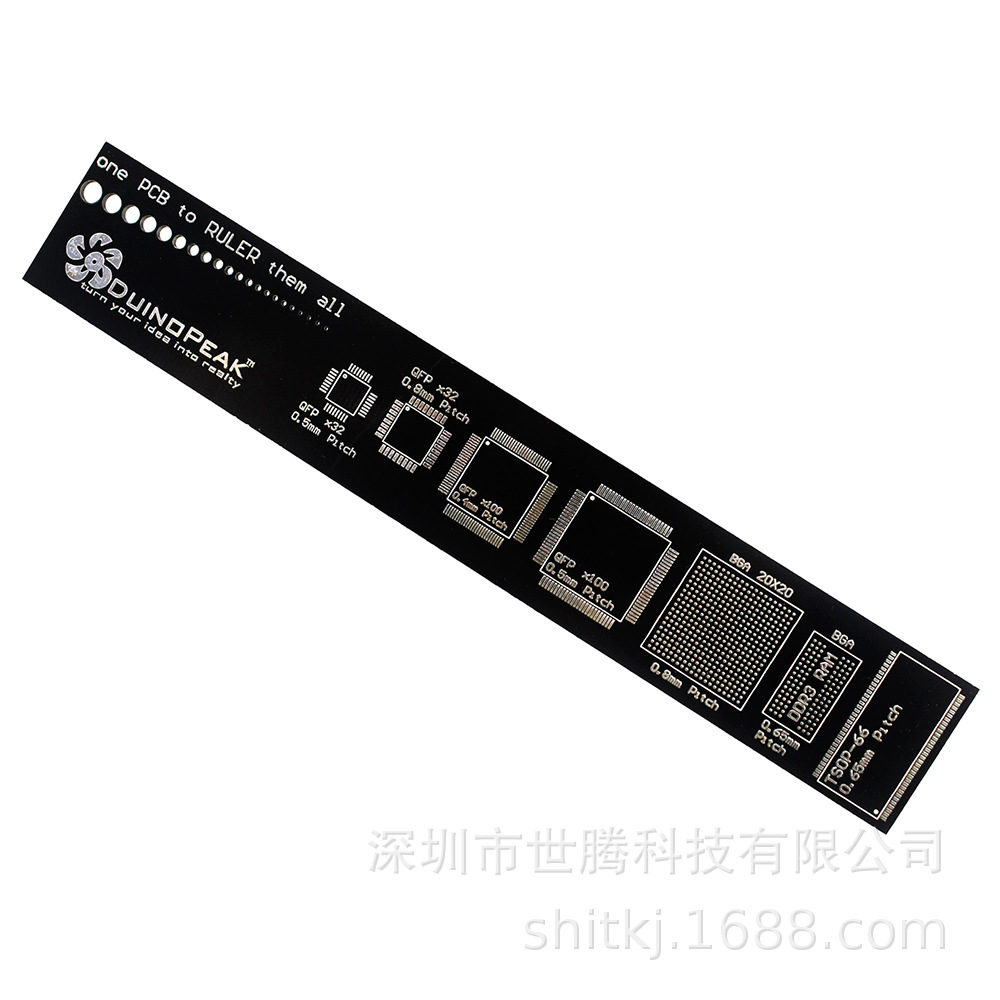 PCB Ruler 电子工程师用尺 封装单位 直尺 计量尺寸 长度