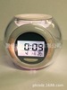 Source manufacturer provides a mini alarm clock specific alarm clock small night light alarm clock LED clock 7 color clock music clock