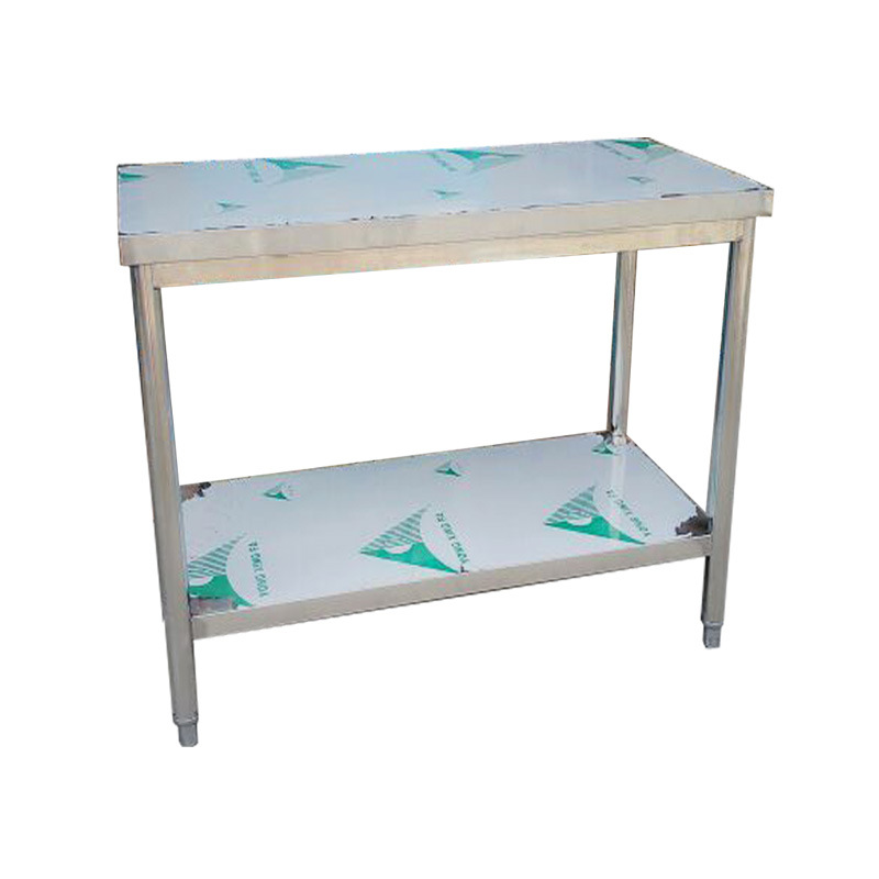 供应201不锈钢双层工作台操作台东莞台无磁工位