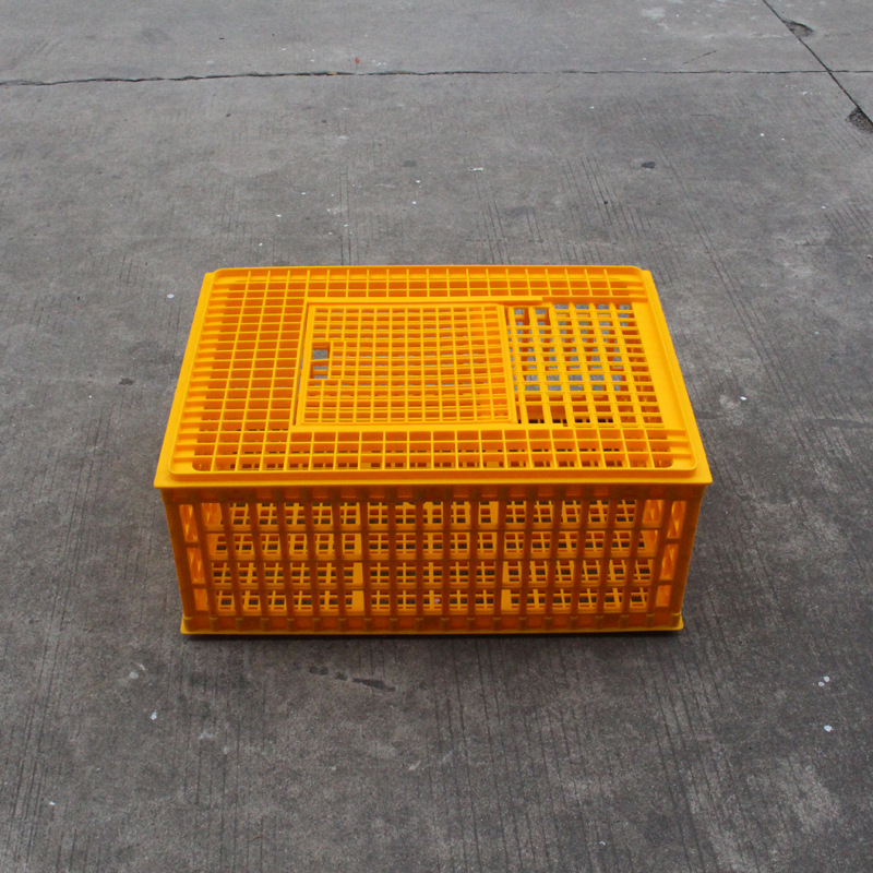 740*540*310mm塑料家禽笼子 长方形车载运输鸭笼鹅箱加厚鸡筐