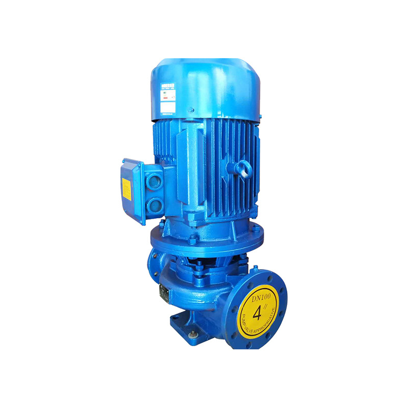 GDD125-16菱研广亿管道泵7.5KW抽水循环立式泵1450离心泵高效