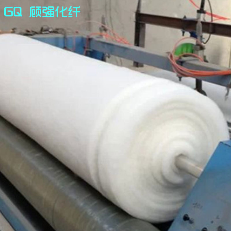 厂家批发舒弹无荧光白色无胶棉纺丝棉硬质棉被芯棉服填充棉