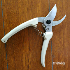 易園130修枝剪7寸園林白柄剪定鋏 果樹專用園藝剪刀 盆栽盆景工具
