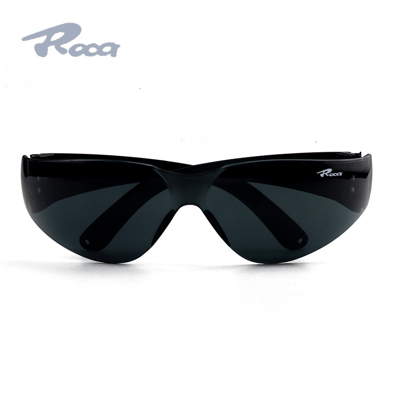 罗卡Roca TF12灰色防护眼镜 户外骑行全景防冲击喷溅安全防护眼镜