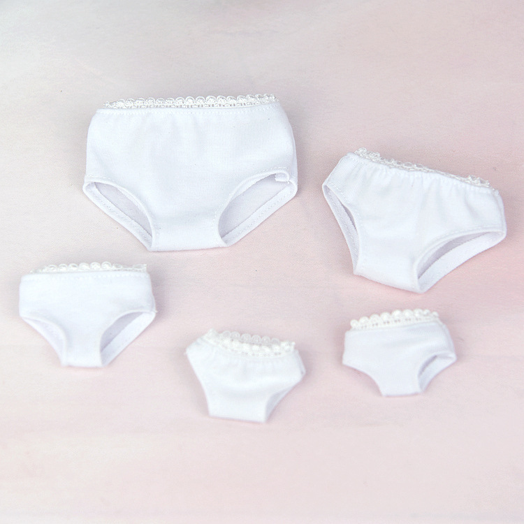 3-point doll Ye Luoli 4-point Xinyi 6-point soldier Xiao Brijia Keer various specifications white shorts underwear
