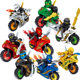 Compatible with Lego Phantom Cool Motorcycle Ninja Racing 8 Assembled Building Blocks 11500