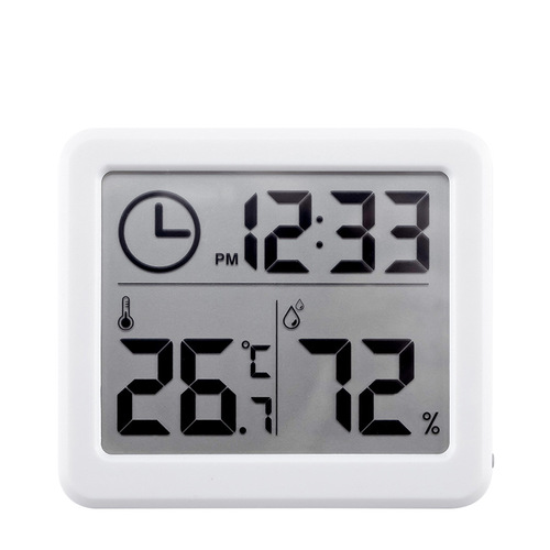 1cm thin simple smart home electronic digital thermometer and hygrometer household thermometer indoor hygrometer