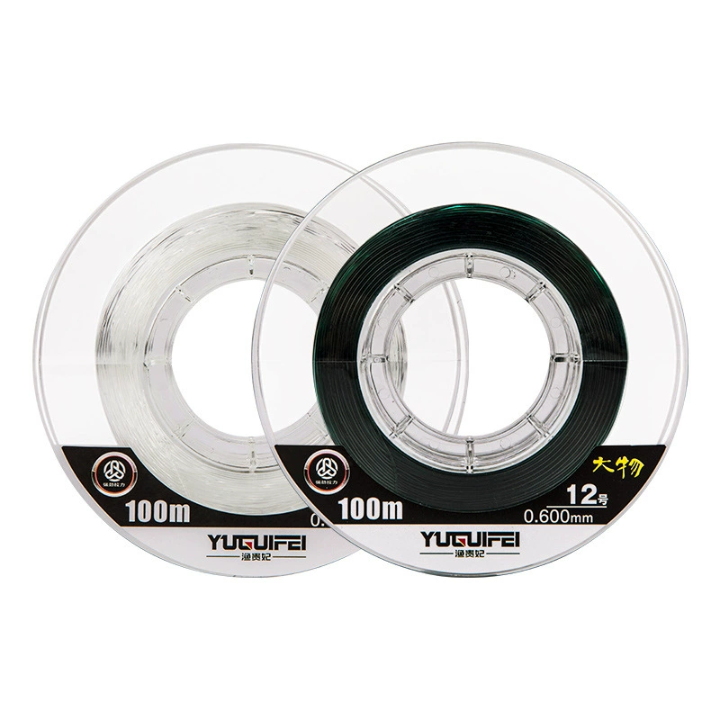Great Wood Line Giant Line 100m Fish Line Cyma Рыболовная леска якорная леска основная леска Nylon Line Black Pit Рыбалка крупной рыбы