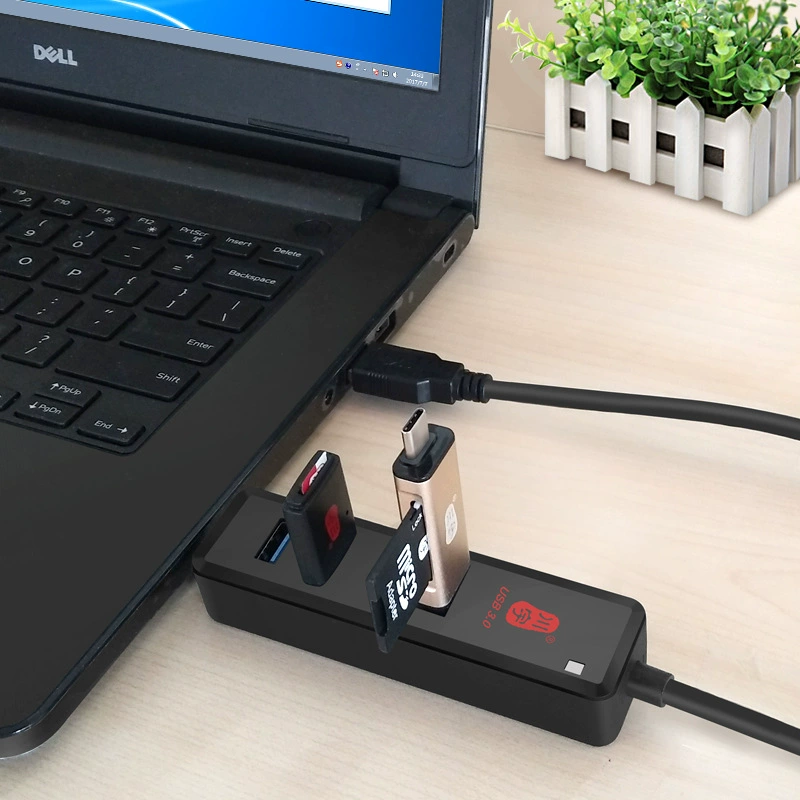 Оригинальный Sichuanyu USB полумодуль 3.0 многопортовый конвертер для ноутбука, удлинитель USB 1→4 хаб