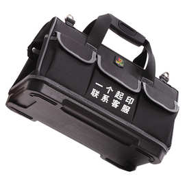 厂家定制工具包加厚耐磨多功能维修手提单肩五金水电工防水塑胶底