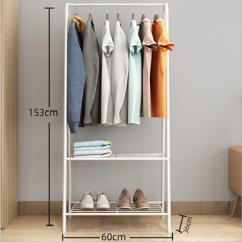 Clothes rack simple coat rack bedroom floor assembled coat rack household simple modern coat rack factory direct sale