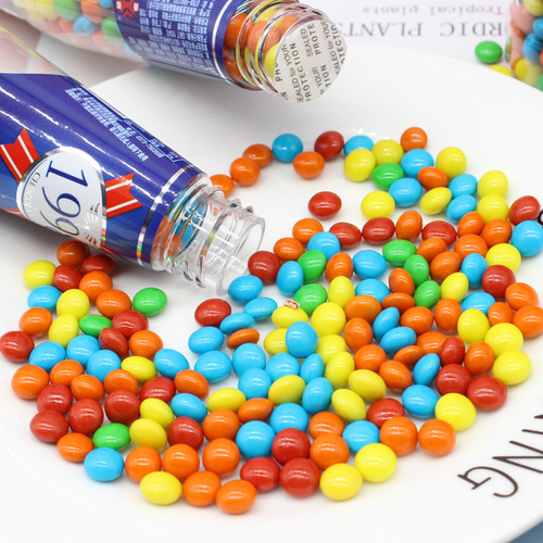 70g chocolate beans, creative 1998 beer bottles, Internet celebrity food, children's nostalgic snacks, candies, bulk wholesale