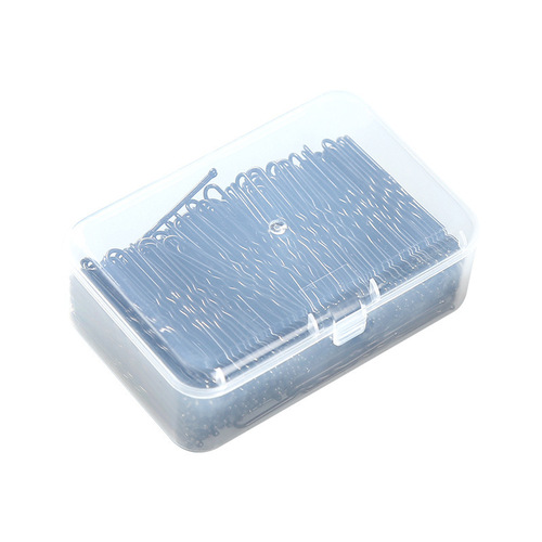 Studio black U-shaped clip elegant minimalist bun hairpins with thick hair clips for hair fixing, hair accessories, head ornaments, one-piece clips