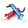 Metal electric flashlight, gift box, chopper, aluminum alloy