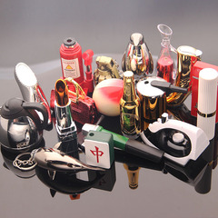 New and unique lighters, creative and personalized inflatable mini teapots, high-heeled shoes lighters of the same style