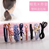 Hair rope, hair accessory for adults, set, simple and elegant design, 2 piece set, wholesale