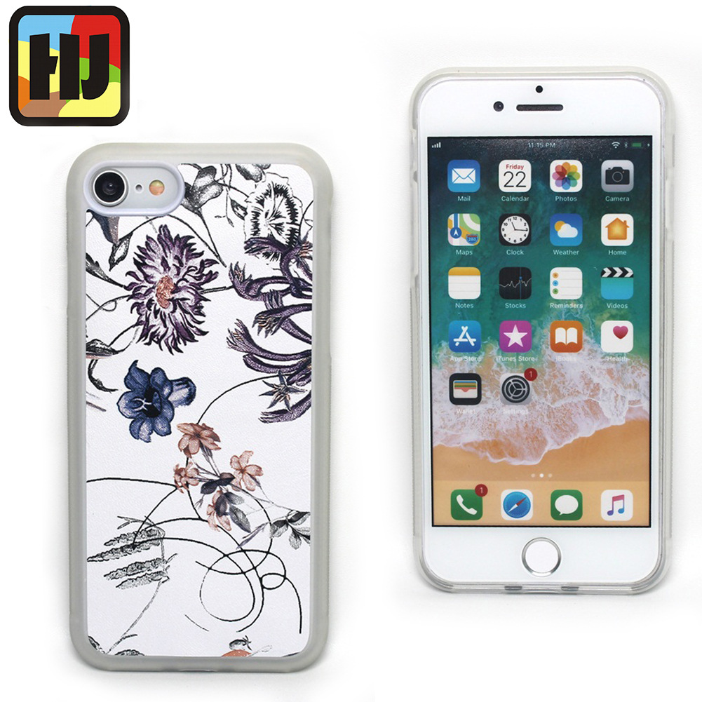For iphone se 3 generation mobile phone case watercolor painting anti-collision Apple 14 pattern protective cover Tide brand
