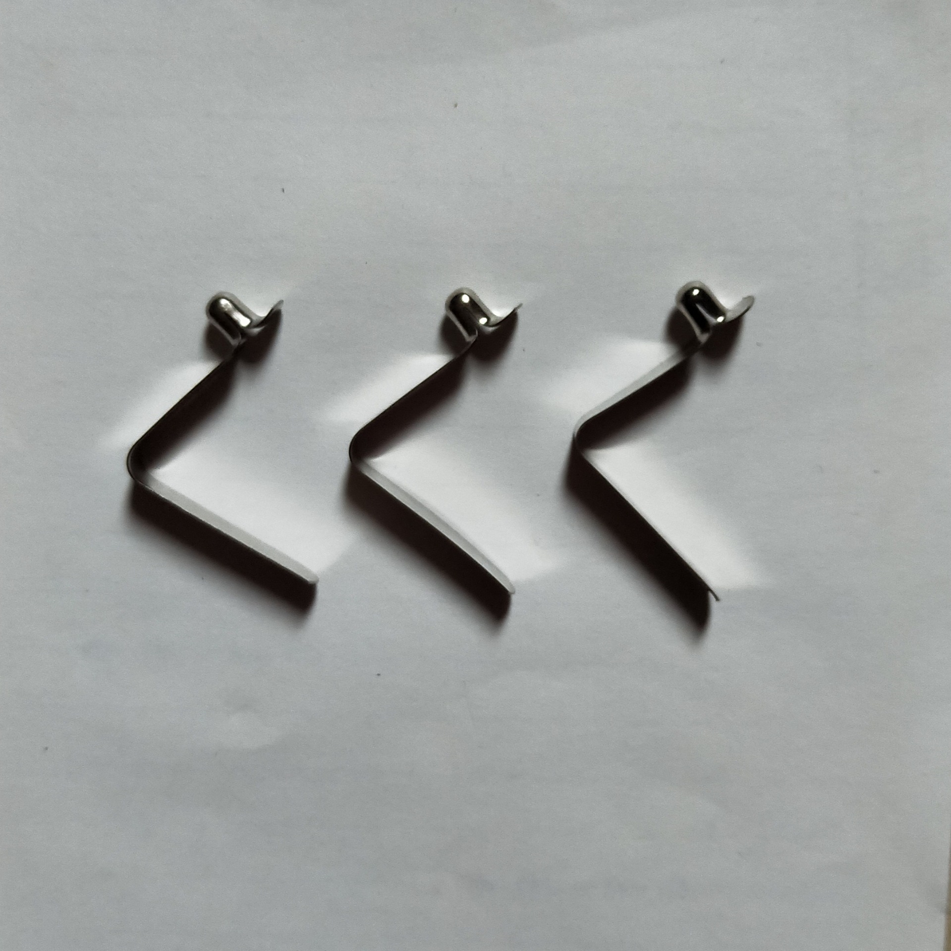 供应帐篷配件·5mm单头v型弹片·铁镀镍