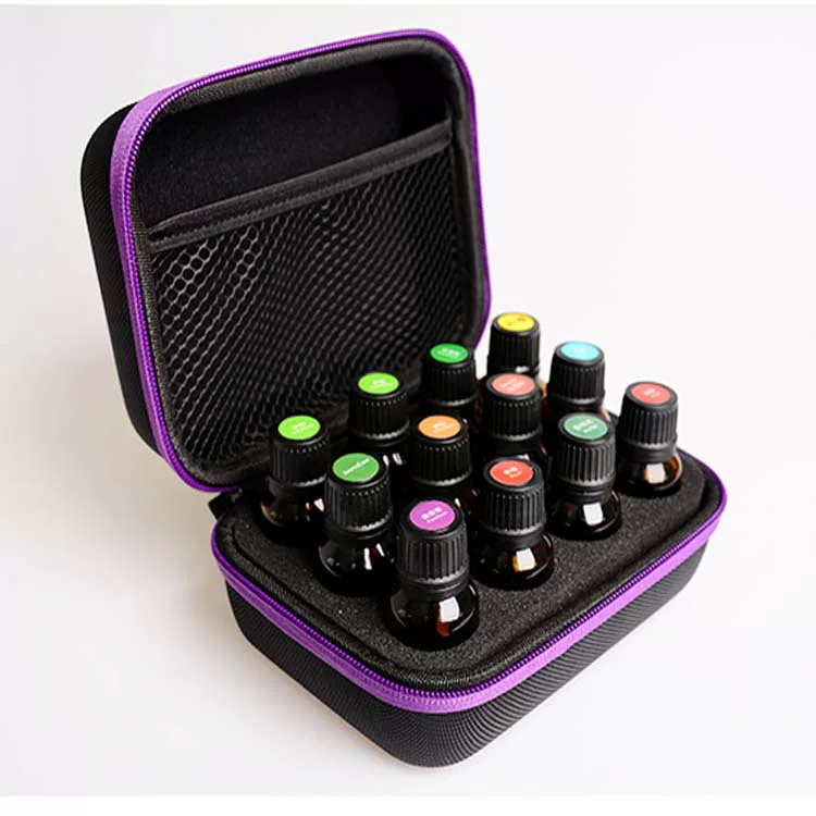 Органайзер для эфирных масел Doterra, сумка-органайзер, ударопрочная портативная защитная сумка, косметичка для путешествий, 12 отделений, 15 мл