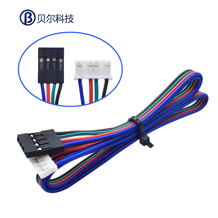 Accesorios de la impresora 3D 42 motor paso a paso línea de conexión XH2.54 terminal Motor línea DuPont línea 4pin-6pin