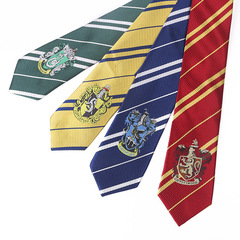 Harry Potter tie LOGO badge college style tie cosplay Harry Potter four college ties