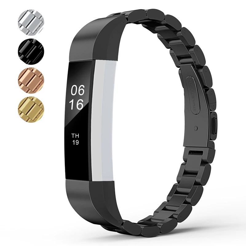 Alta Тройной ремешок Fitbit Alta Браслет Стальной ремешок Нержавеющая сталь Тройной ремешок Металлический ремешок