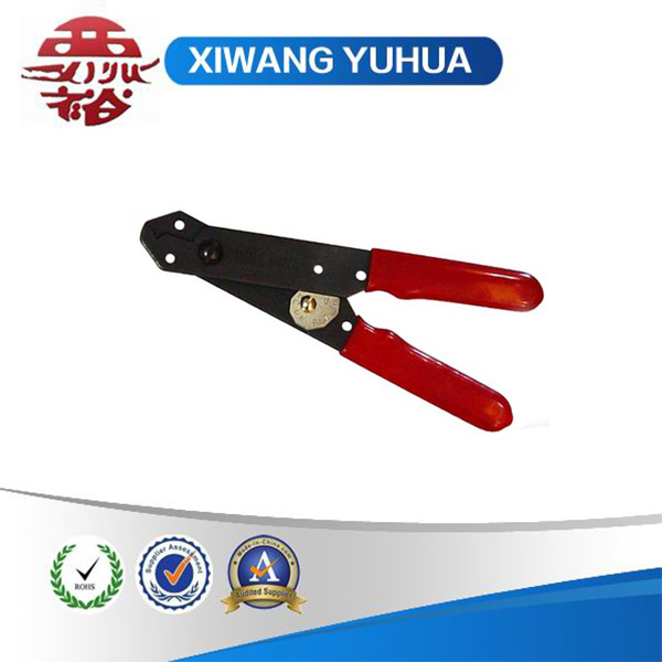 厂家直供 多功能剥线钳 #45钢 PVC手柄平嘴剥线钳
