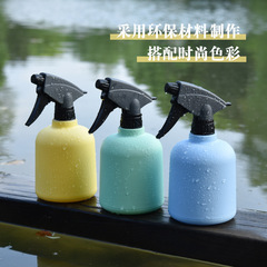 手壓式糖果色澆水壺園藝澆花噴霧器辦公室消毒小噴壺噴水壺批發