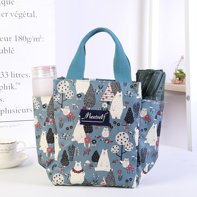 Zipper Lunch Bag Lunch Box Bag Portable Mummy Bag Oxford Cloth Work Bag Mummy Bag Hand Bag Zipper Lunch Bag Lunch Box Bag Portable Mummy Bag Oxford Cloth Work Bag Mummy Bag Hand Bag