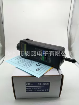 Taiwan LUTRON Luchang DT-2236 laser linear speed tachometer DT2236 photoelectric contact speedometer