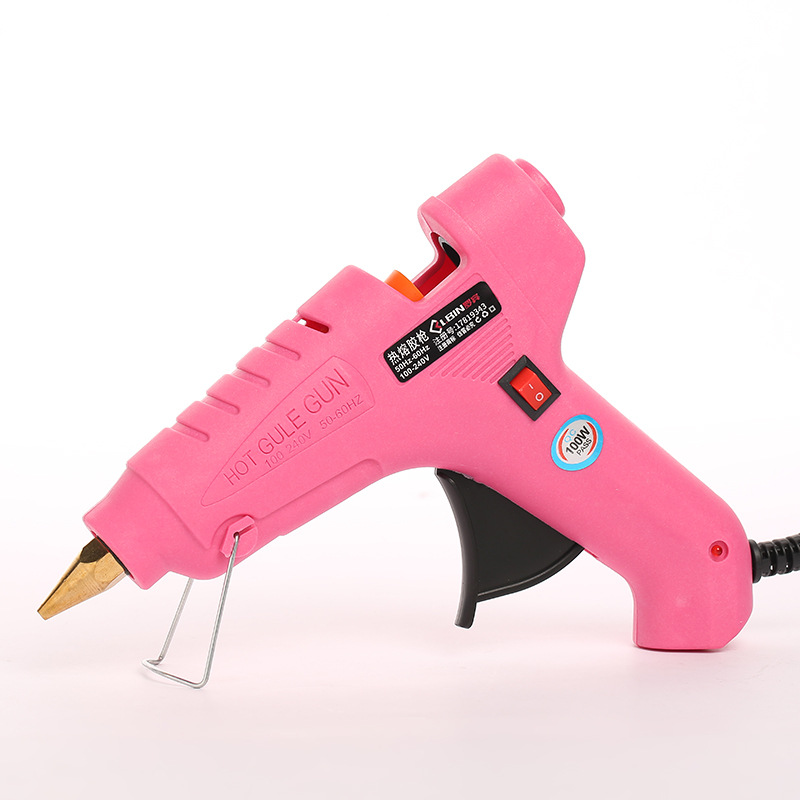 高温热熔胶枪211C色80W胶枪  100W胶棒DIY胶枪 11mm热熔胶棒胶枪
