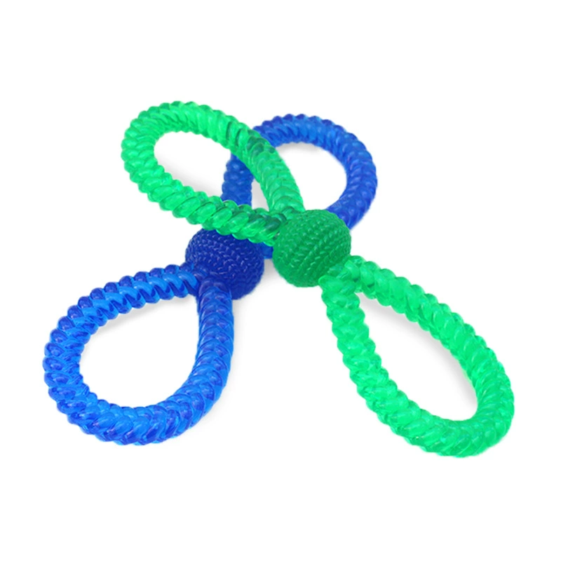 Игрушка для домашних животных устойчивая к укусам собака Чистка коренных зубов обучение TPR интерактивная игрушка большой продукт для дрессировки собак игрушка для собак