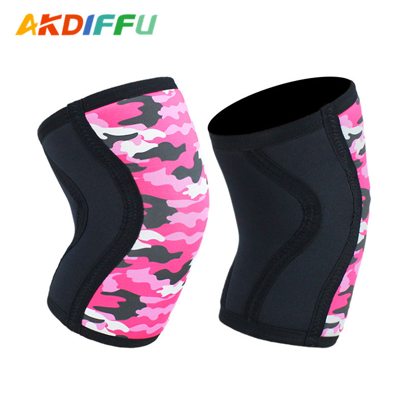 Deportes al aire libre fabricantes transfronterizos Venta caliente neopreno buceo material rodilla almohadilla engrosada neopreno 7mmSCR