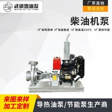 +柴油机动力发电导热油泵WRY100-65-240常州武进武研厂家直销价