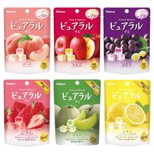 日本进口卡巴呀Kabaya苹果白桃葡萄味棉花软糖零食结婚喜糖供应商