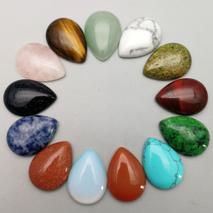 ���uͨ����25x18mm��Ȼʯ�^ˮ�ν���ʯ�^�NƬDIY����������l��ʯ