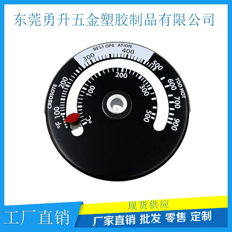 Камин Термометр Камин Вентилятор Термометр Магнитный всасывающий циферблат