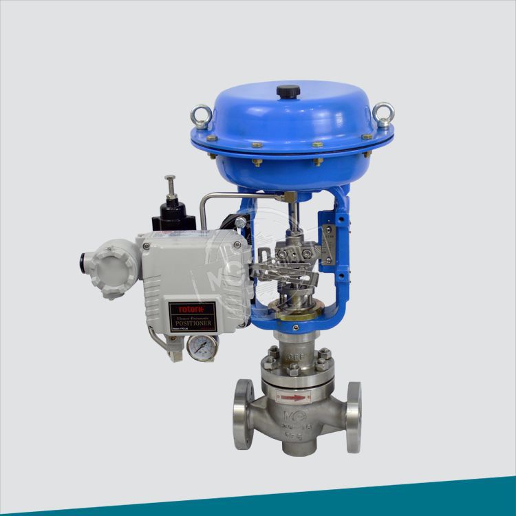 气动薄膜调节阀4-20MA输入信号防爆韩国定位器调节流量