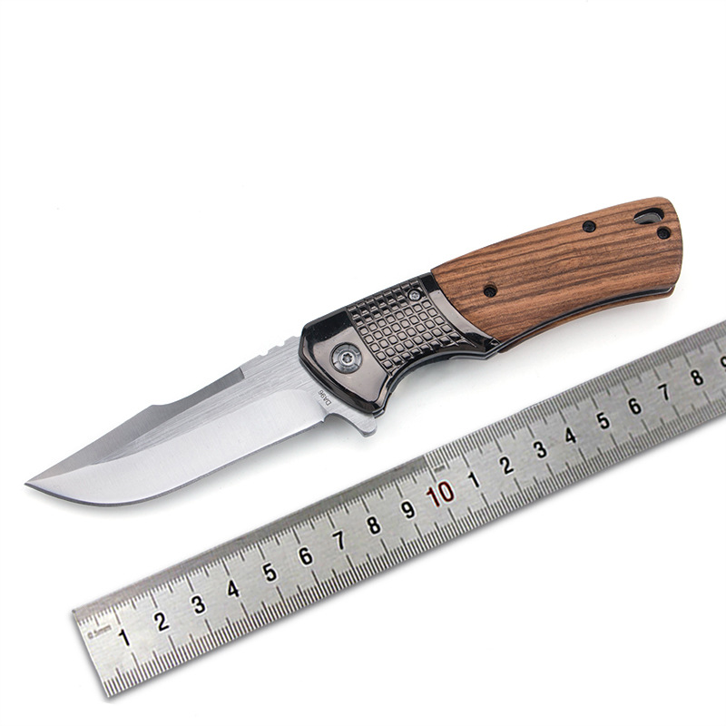 户外折叠刀DA96高硬度折刀 野外求生多功能小刀野营防身工具刀