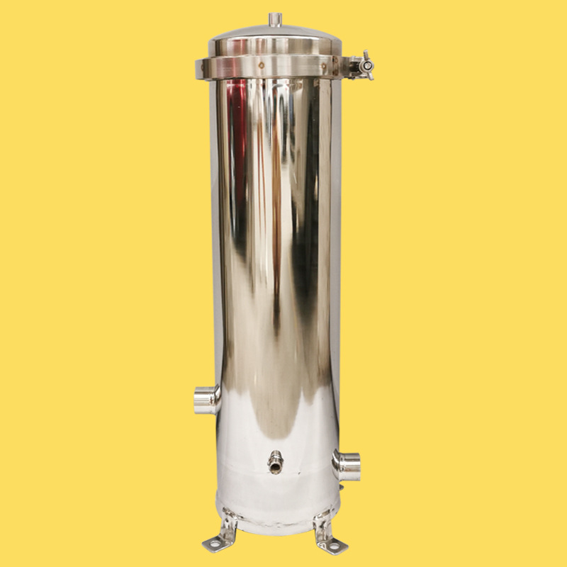 工业净水设备前置过滤器30寸5芯 去泥沙不锈钢精密保安过滤器