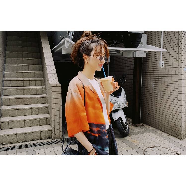 [in stock] VC's Sunset Shirt Design Sense in Daiguan Mountain Street