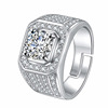 Trend wedding ring for beloved, zirconium, European style, wholesale