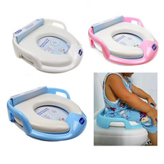 Potty Cross-border Exclusive Baby Toilet Seat Soft Cushion Toilet Board, Two Colors Available, Soft Toilet Seat Cover