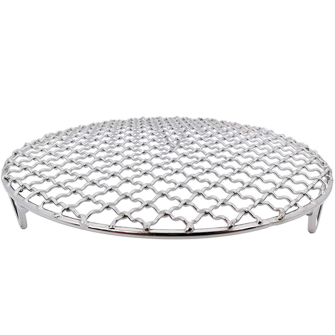 Freidora de aire accesorios malla al vapor de acero inoxidable 304 barbacoa malla barbacoa rejilla de carbono barbacoa de malla