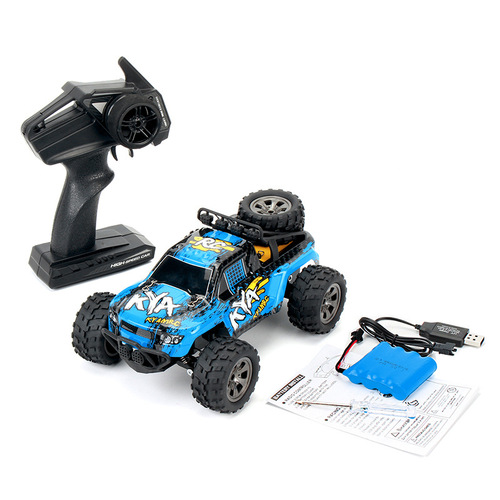 KYAMRC cross-border hot selling American pickup truck RC remote control toy car high-speed climbing car charging children's toy car