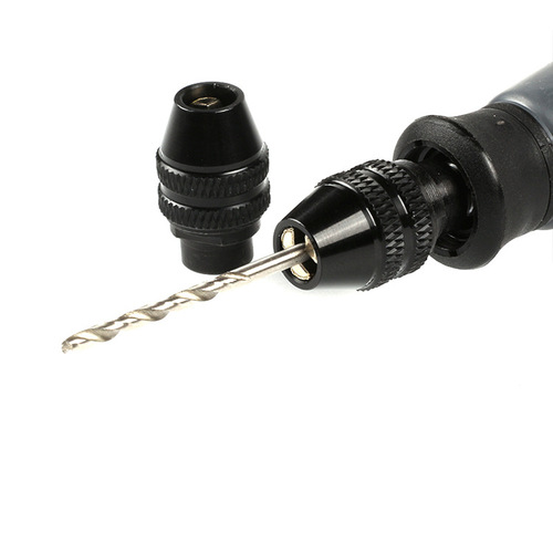 The manufacturer supplies 4486 identical British three-jaw chucks and 9/32-40 American thread grinding chucks for electric grinders.