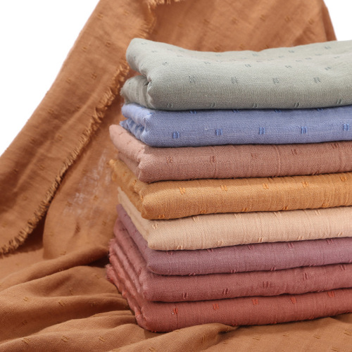 New cotton and linen scarf women's solid color sun protection large shawl literary style turban scarf