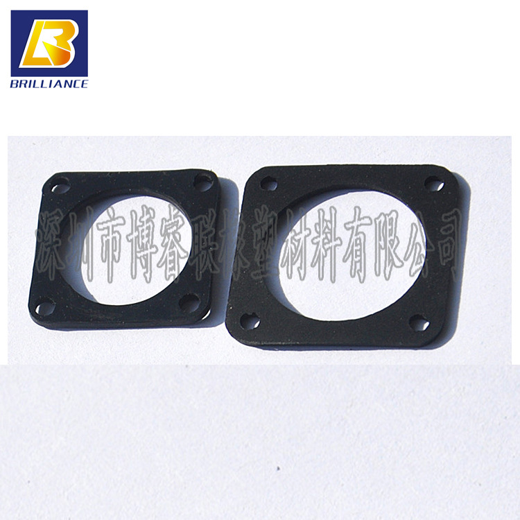 碳黑导电硅胶片 炭黑耐磨导电硅橡胶衬垫 模压成型弹性体衬垫制品