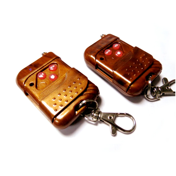 430红桃木门机遥控器 焊码伸缩道闸机停车场岗亭自动门遥控钥匙