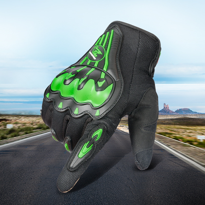 오토바이 터치 스크린 장갑 야외 승마 레이싱 장갑 풀 핑거 오프로드 오토바이 기사 장갑 안티-가을 미끄럼 방지 손